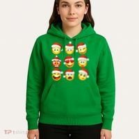 Christmas Emoji's Smiley Hoodie thumb 5