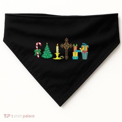 Christmas Faith USA-Made Doggie Bandana