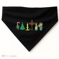 Christmas Faith USA-Made Doggie Bandana thumb 0