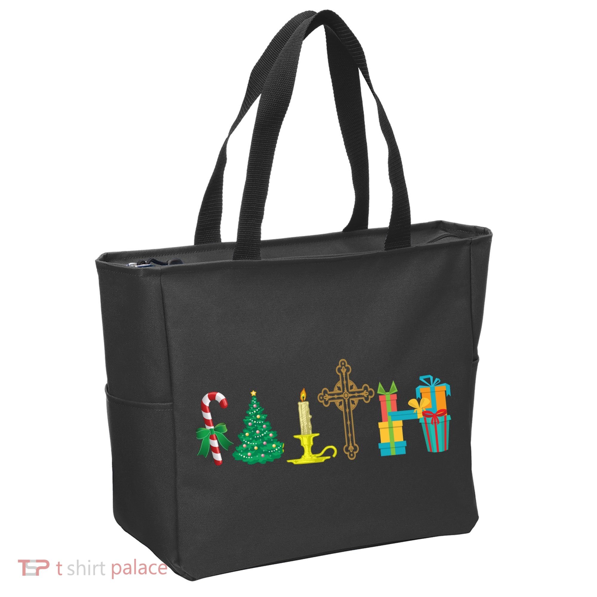 Christmas Faith Tote Bag