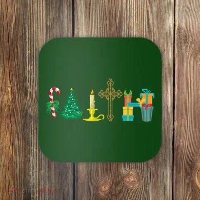Christmas Faith Coaster