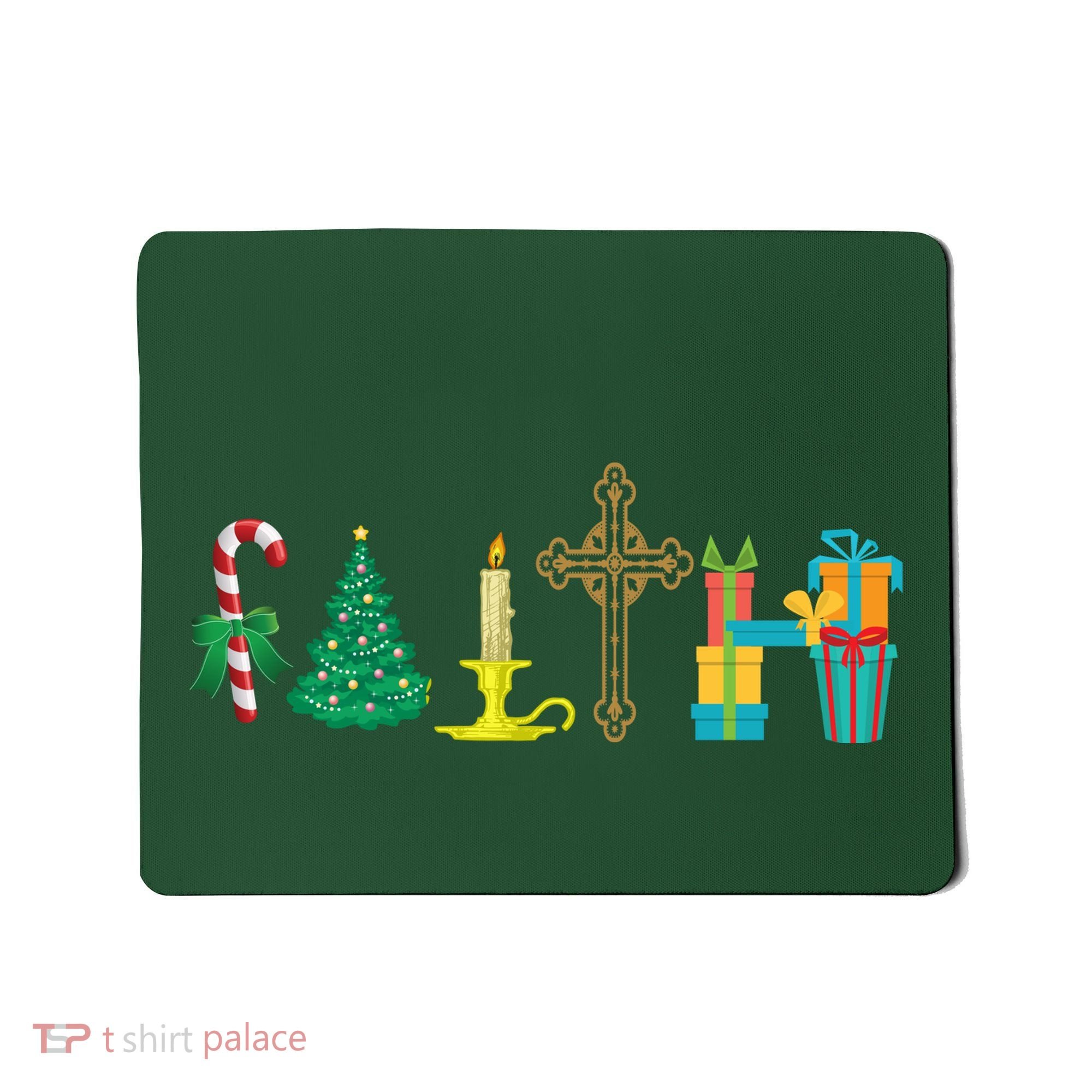 Christmas Faith Mousepad