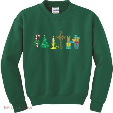 Christmas Faith Kids Sweatshirt