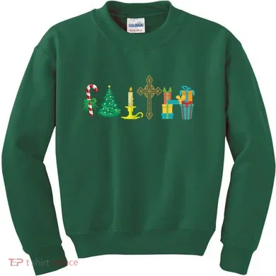 Christmas Faith Kids Sweatshirt