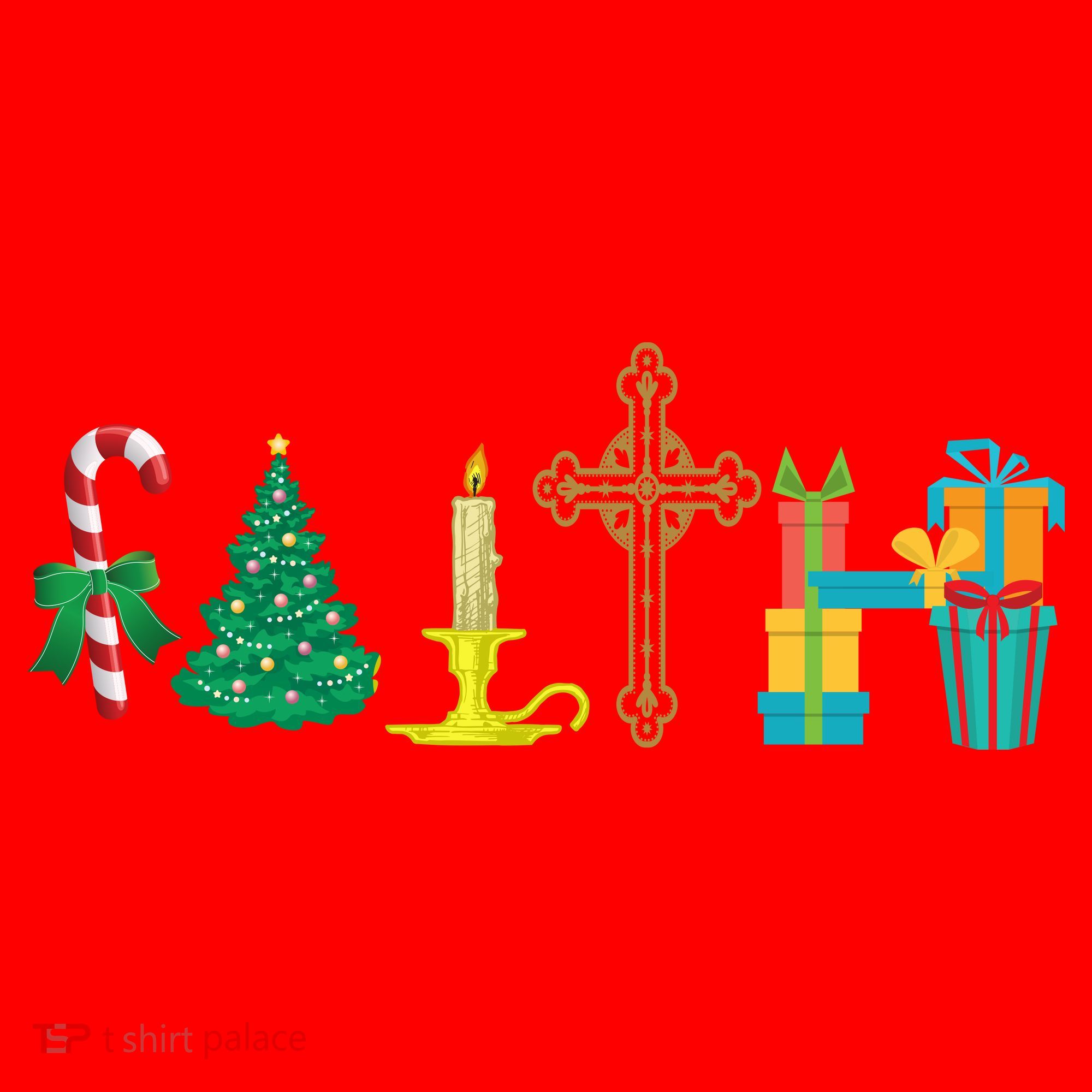 Christmas Faith Santa Hat
