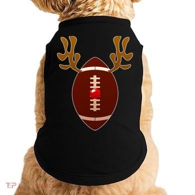 Christmas Football Reindeer  Doggie Tank