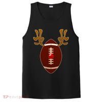 Christmas Football Reindeer  PosiCharge Competitor Tank thumb 0