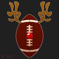Christmas Football Reindeer  Hat thumb 2