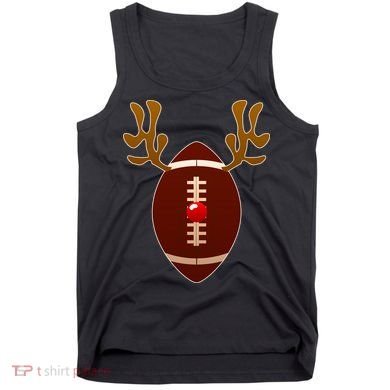 Christmas Football Reindeer  Tank Top