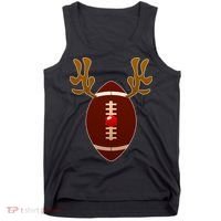 Christmas Football Reindeer  Tank Top thumb 0