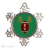 Christmas Football Reindeer  Ornament thumb 0