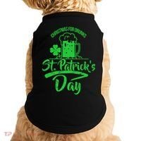 Christmas For Drunks St. Patrick's Day Doggie Tank thumb 0