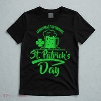 Christmas For Drunks St. Patrick's Day T-Shirt thumb 5