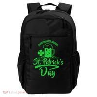 Christmas For Drunks St. Patrick's Day Backpack thumb 0