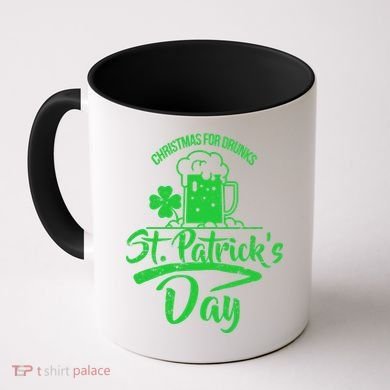 Christmas For Drunks St. Patrick's Day Coffee Mug