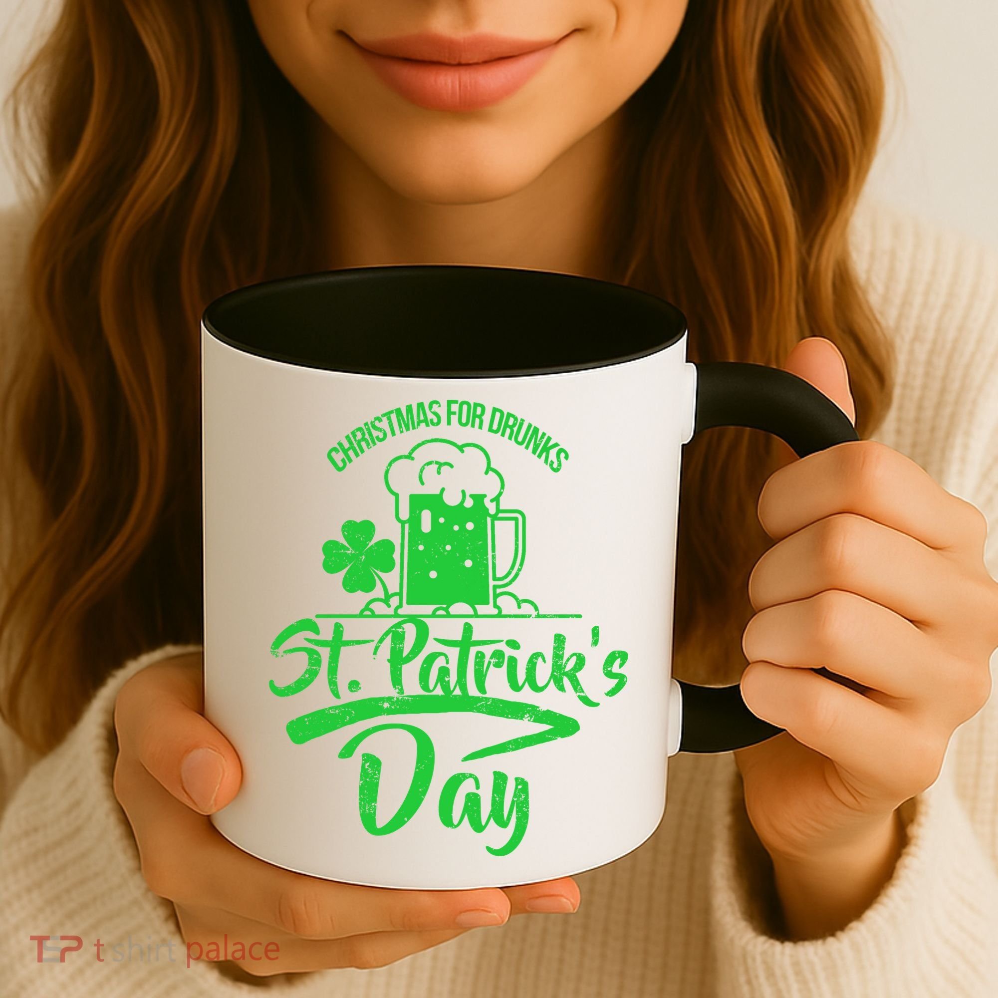 Christmas For Drunks St. Patrick's Day Coffee Mug