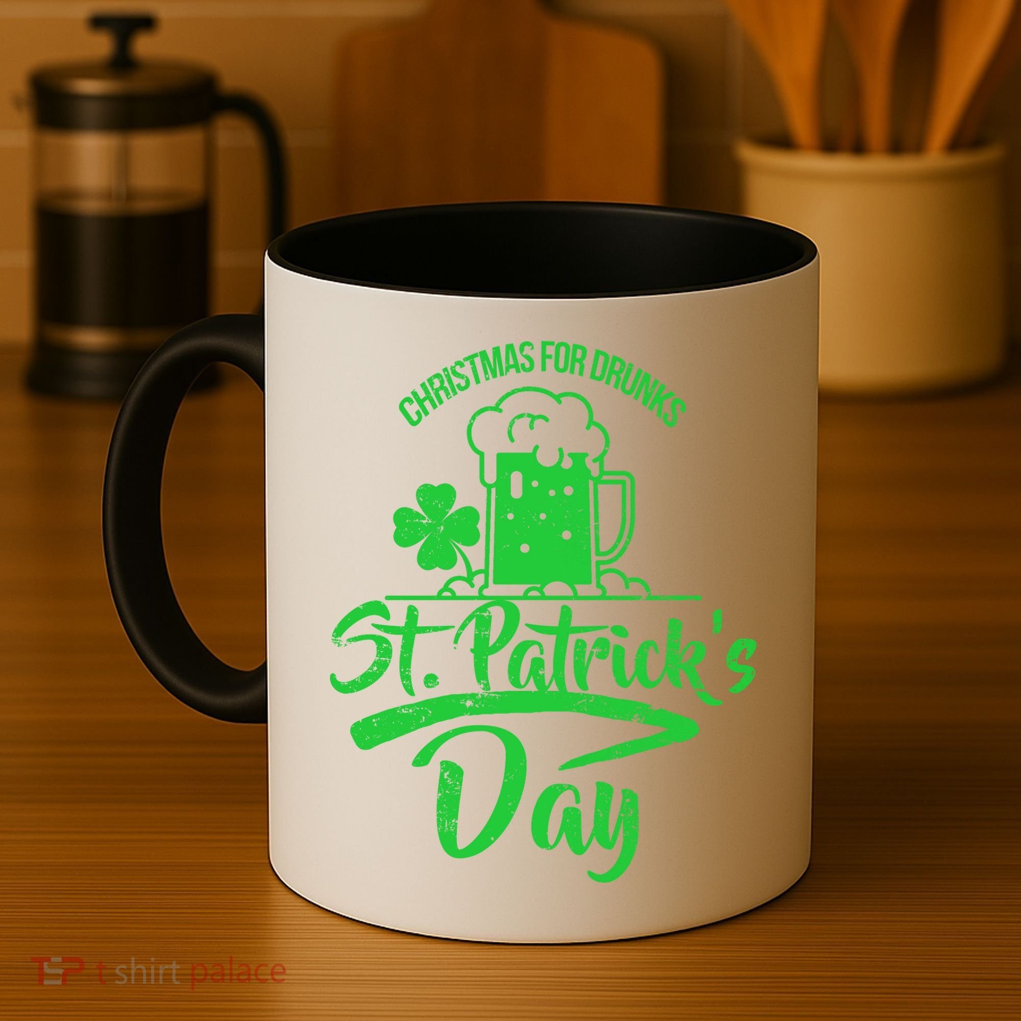 Christmas For Drunks St. Patrick's Day Coffee Mug