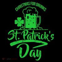 Christmas For Drunks St. Patrick's Day Tank Top thumb 6