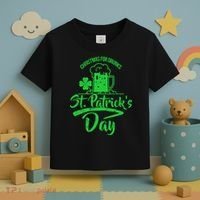 Christmas For Drunks St. Patrick's Day Toddler T-Shirt thumb 3