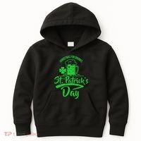 Christmas For Drunks St. Patrick's Day Kids Hoodie thumb 0