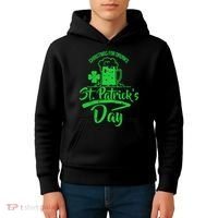 Christmas For Drunks St. Patrick's Day Kids Hoodie thumb 4