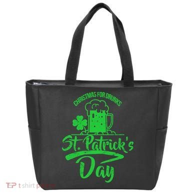 Christmas For Drunks St. Patrick's Day Tote Bag