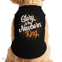 Christmas Glory To The Newborn King Doggie Tank thumb 0