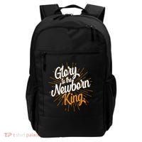 Christmas Glory To The Newborn King Backpack thumb 0