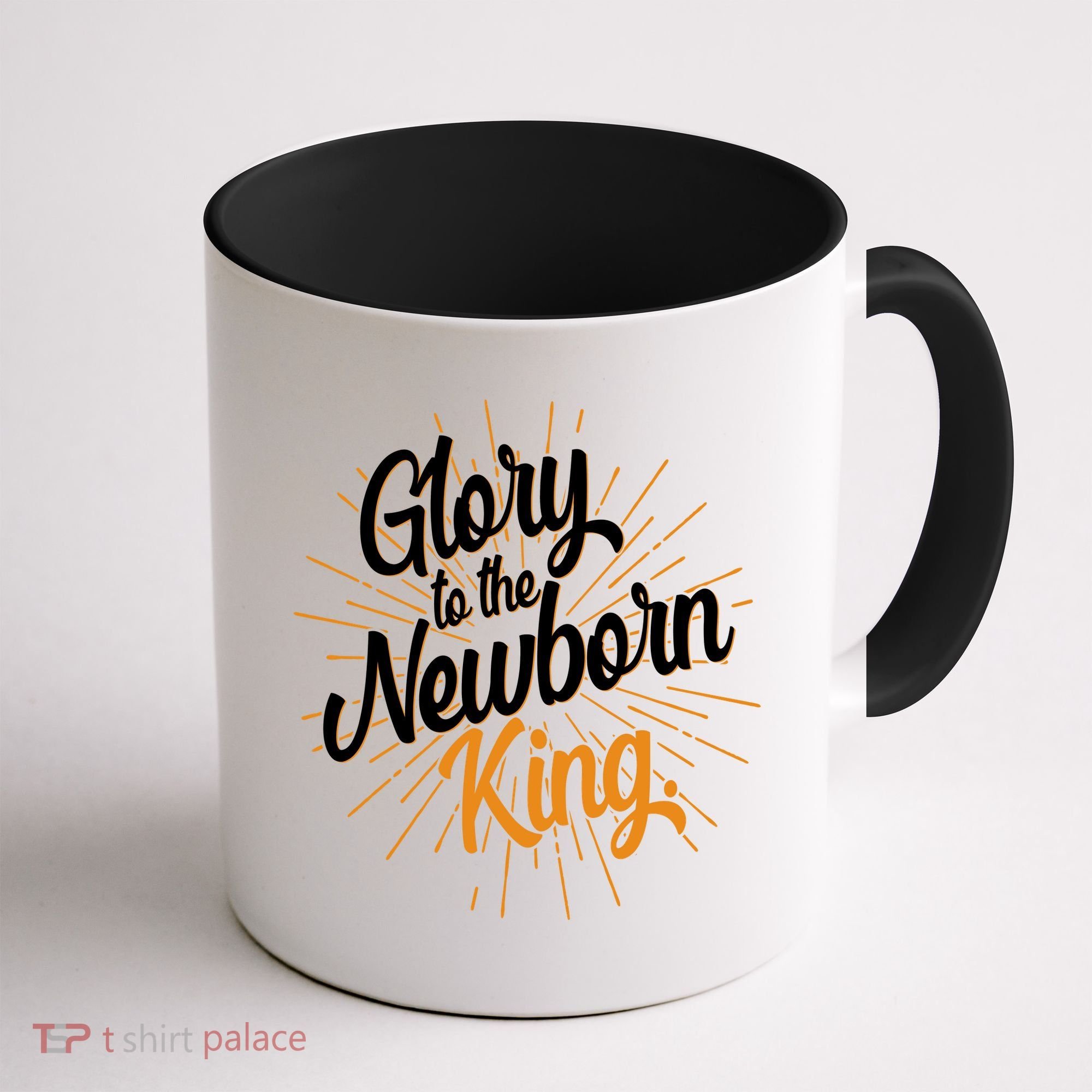 Christmas Glory To The Newborn King Coffee Mug