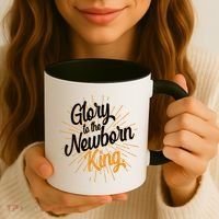 Christmas Glory To The Newborn King Coffee Mug thumb 3
