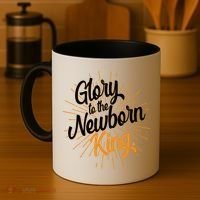 Christmas Glory To The Newborn King Coffee Mug thumb 4
