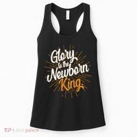 Christmas Glory To The Newborn King Women's Tank Top thumb 0