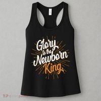 Christmas Glory To The Newborn King Women's Tank Top thumb 3