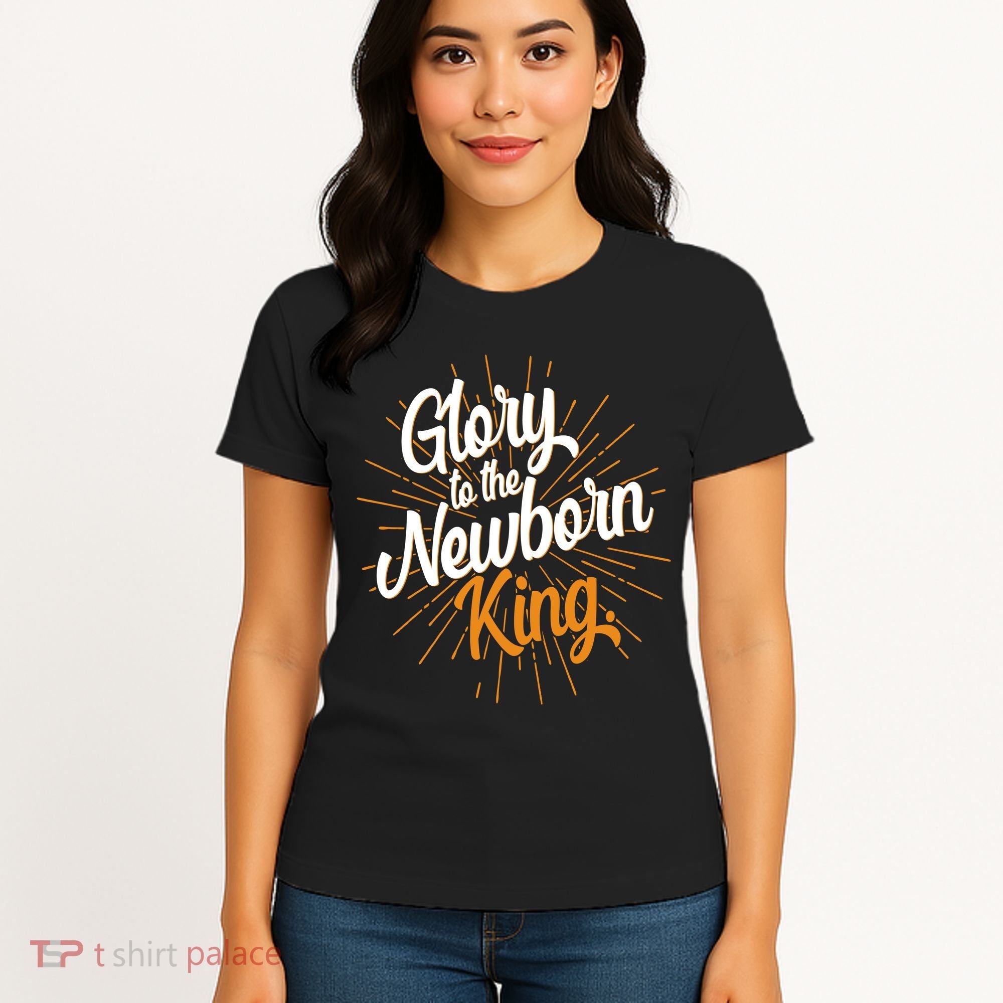 Christmas Glory To The Newborn King Women's T-Shirt