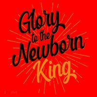 Christmas Glory To The Newborn King Santa Hat thumb 1