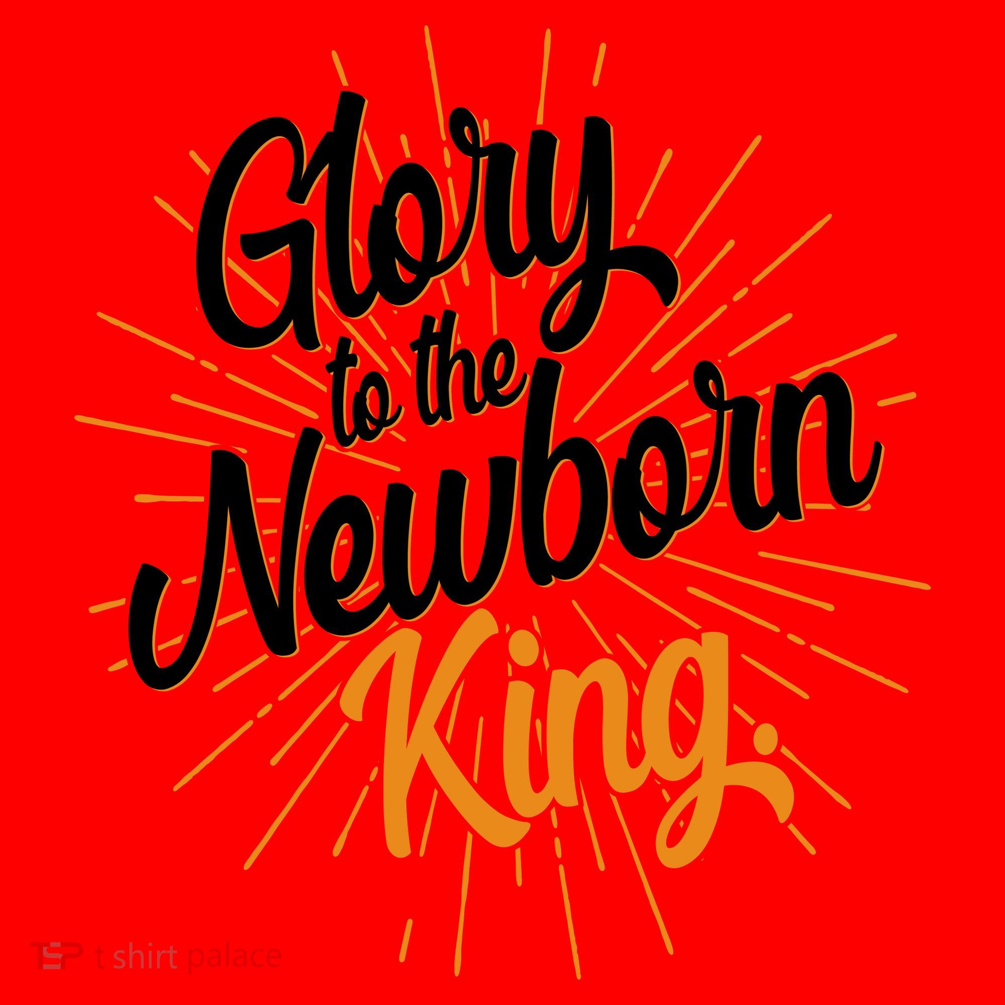 Christmas Glory To The Newborn King Santa Hat