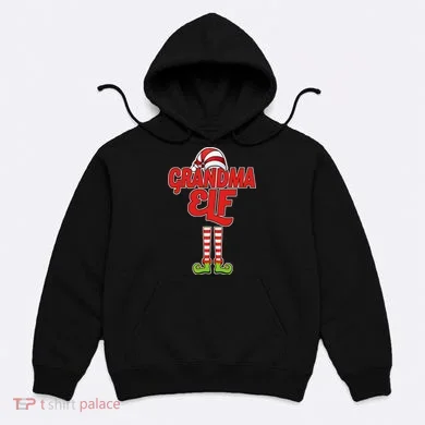 Christmas Grandma Elf Hoodie