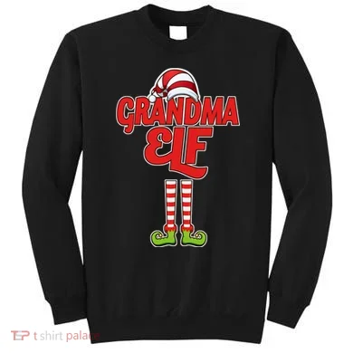 Christmas Grandma Elf Sweatshirt