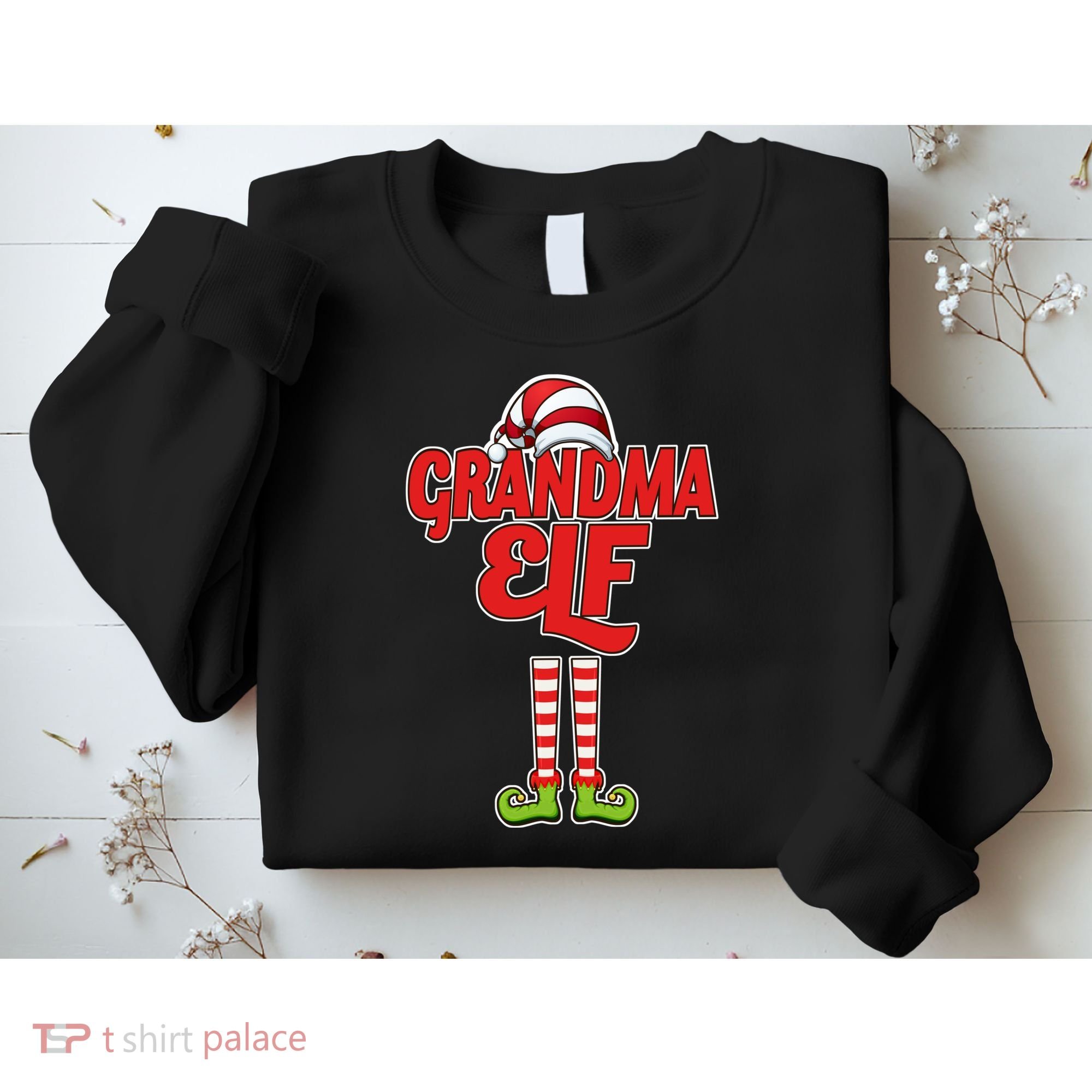 Christmas Grandma Elf Sweatshirt