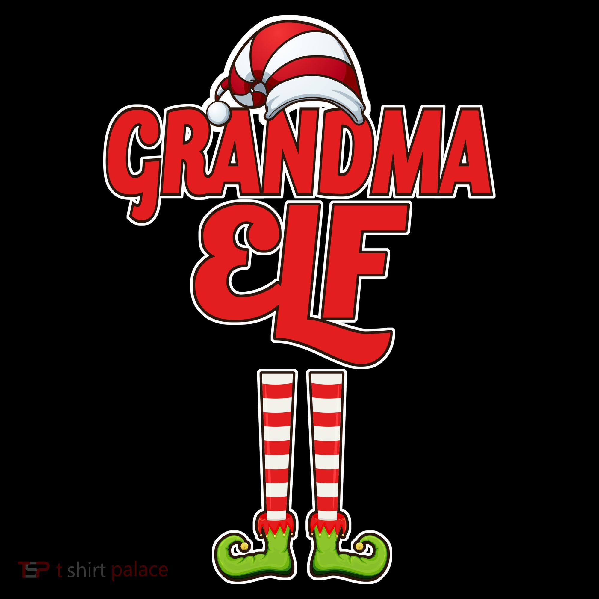 Christmas Grandma Elf Backpack