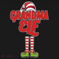 Christmas Grandma Elf Pajama Set thumb 2