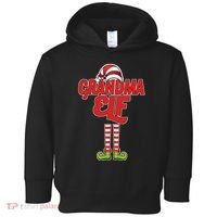 Christmas Grandma Elf Toddler Hoodie thumb 0