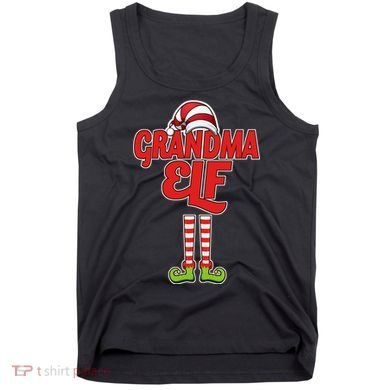 Christmas Grandma Elf Tank Top