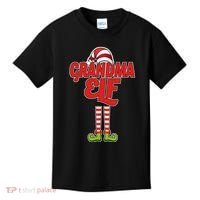 Christmas Grandma Elf Kids T-Shirt thumb 0