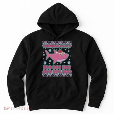 Christmas Grandma Shark Doo Doo Doo Hoodie