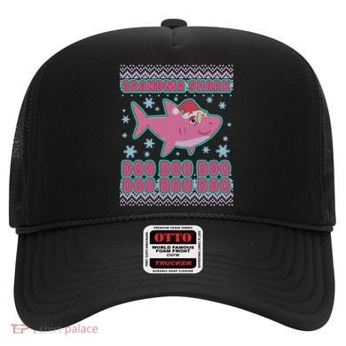 Christmas Grandma Shark Doo Doo Doo Hat