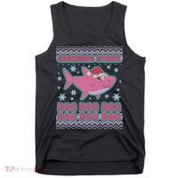 Christmas Grandma Shark Doo Doo Doo Tank Top thumb 0