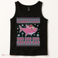 Christmas Grandma Shark Doo Doo Doo Tank Top thumb 2