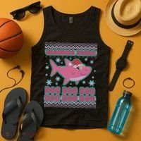 Christmas Grandma Shark Doo Doo Doo Tank Top thumb 4