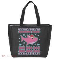 Christmas Grandma Shark Doo Doo Doo Tote Bag thumb 0